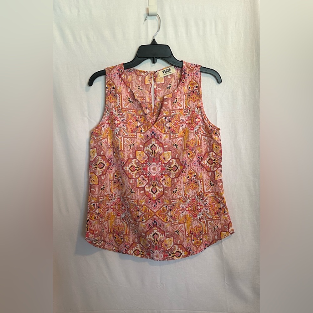 Verse - Women's Pink Sleeveless Top